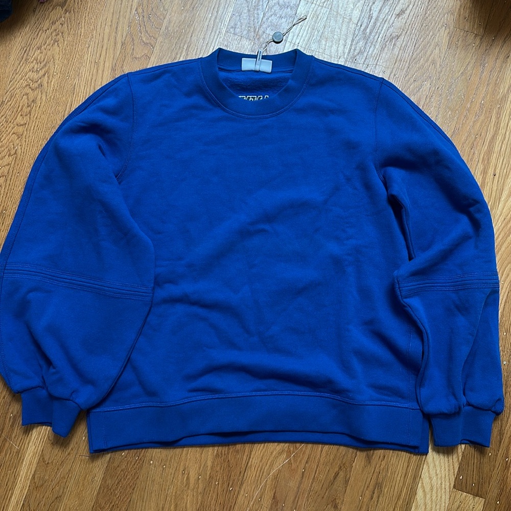 Ganni Royal Blue Sweatshirt